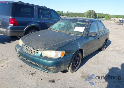 2002 Toyota Corolla Ce z USA, uszkodzony, nr VIN 1NXBR12E22Z589802